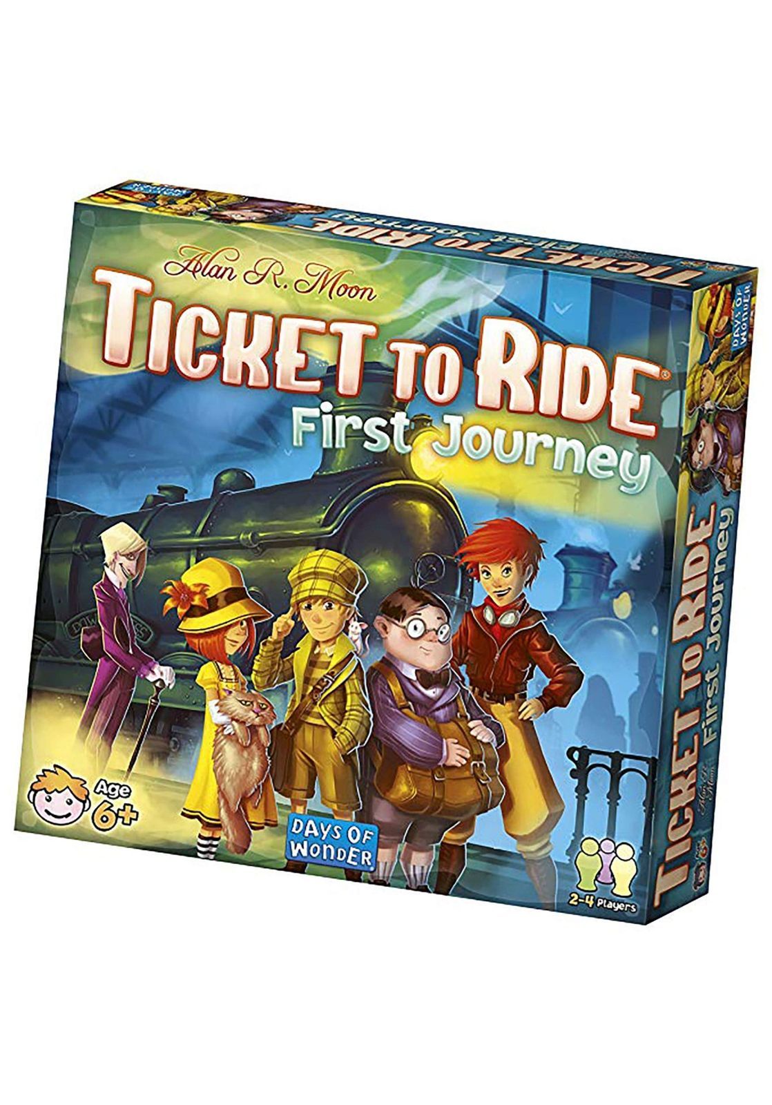Style:First Journey Days of Wonder (デイズ・オブ・ワンダー) Days of Wonder チケット・トゥ・ライド ファースト・ジャーニー ボードゲーム 楽しく簡単 若い探検家が楽しめる! 列車戦略ゲーム 子供u0026
