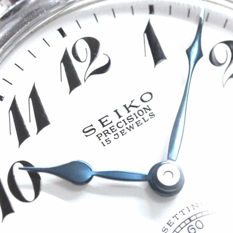 19セイコー プレシジョン 懐中時計 15石 / 昭41 788 東鉄 /19seiko