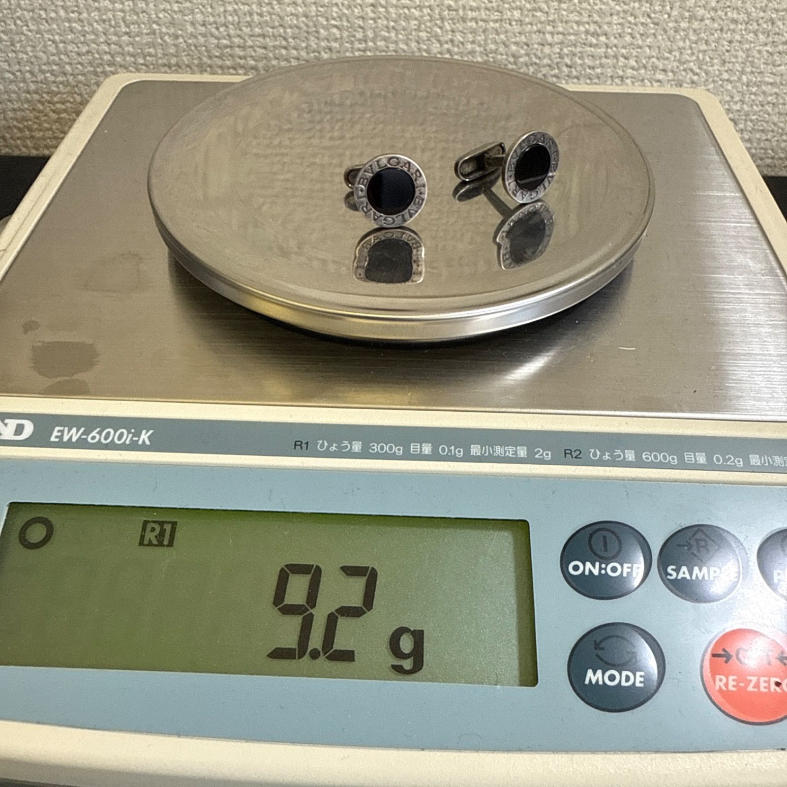 BVLGARI ブルガリ オニキス/Ag925スターリングシルバーカフス 小売業者