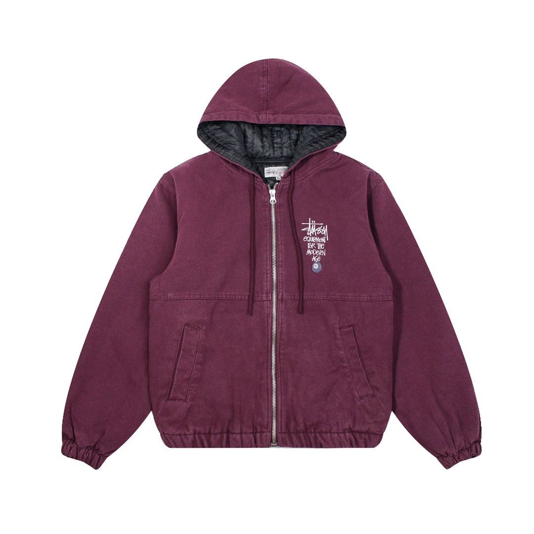 STUSSY CANVAS INSULATED WORK JACKET - メルカリ