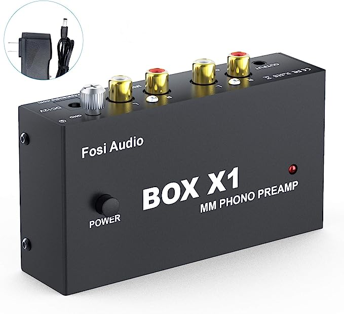 選ぶなら BOX X1 Mini Fosi Audio BOX X1 フォノ プリアンプ MM