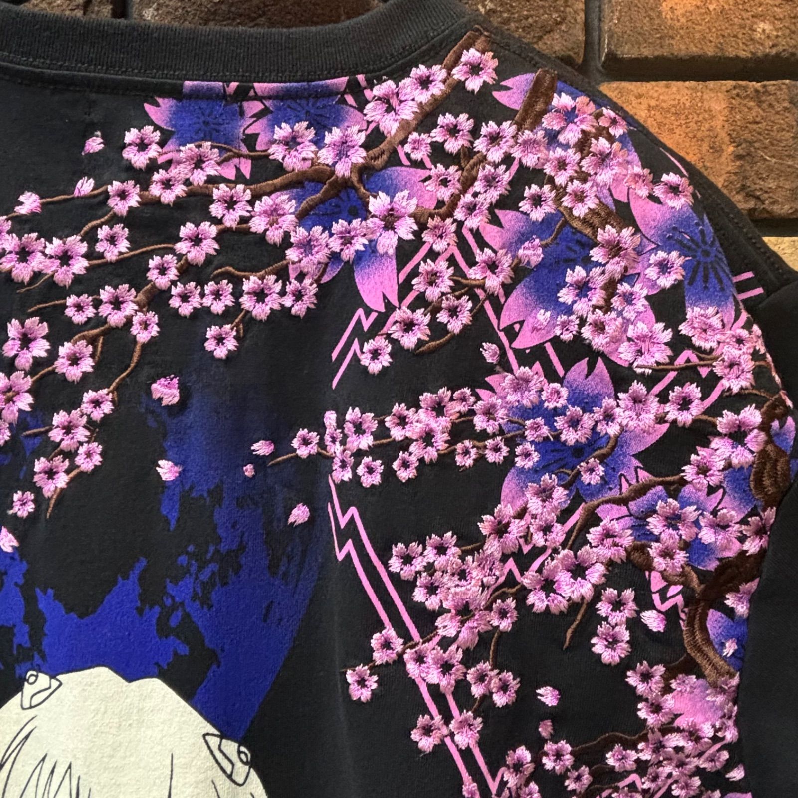 手刺繍でエヴァンゲリオンの綾波レイ❤️