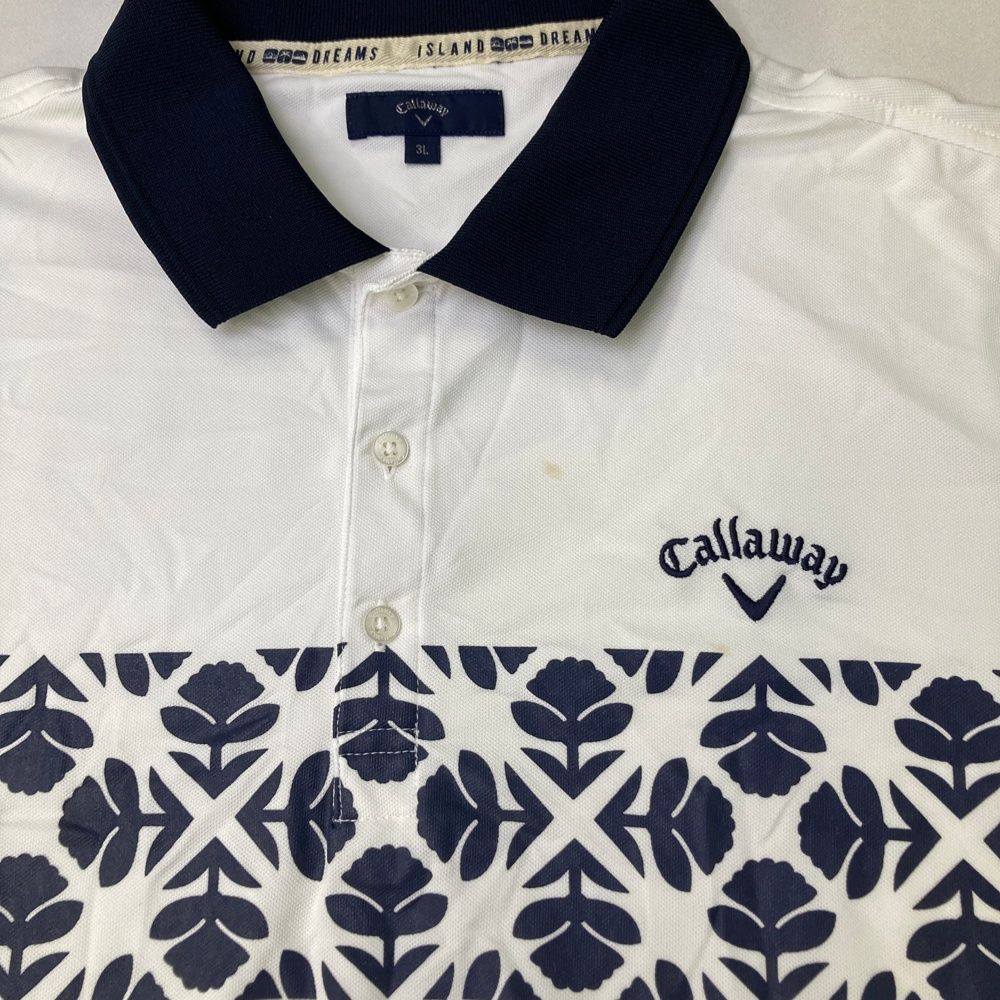 キャロウェイ☆メンズポロシャツ【Lサイズ】 Callaway メンズ 半袖