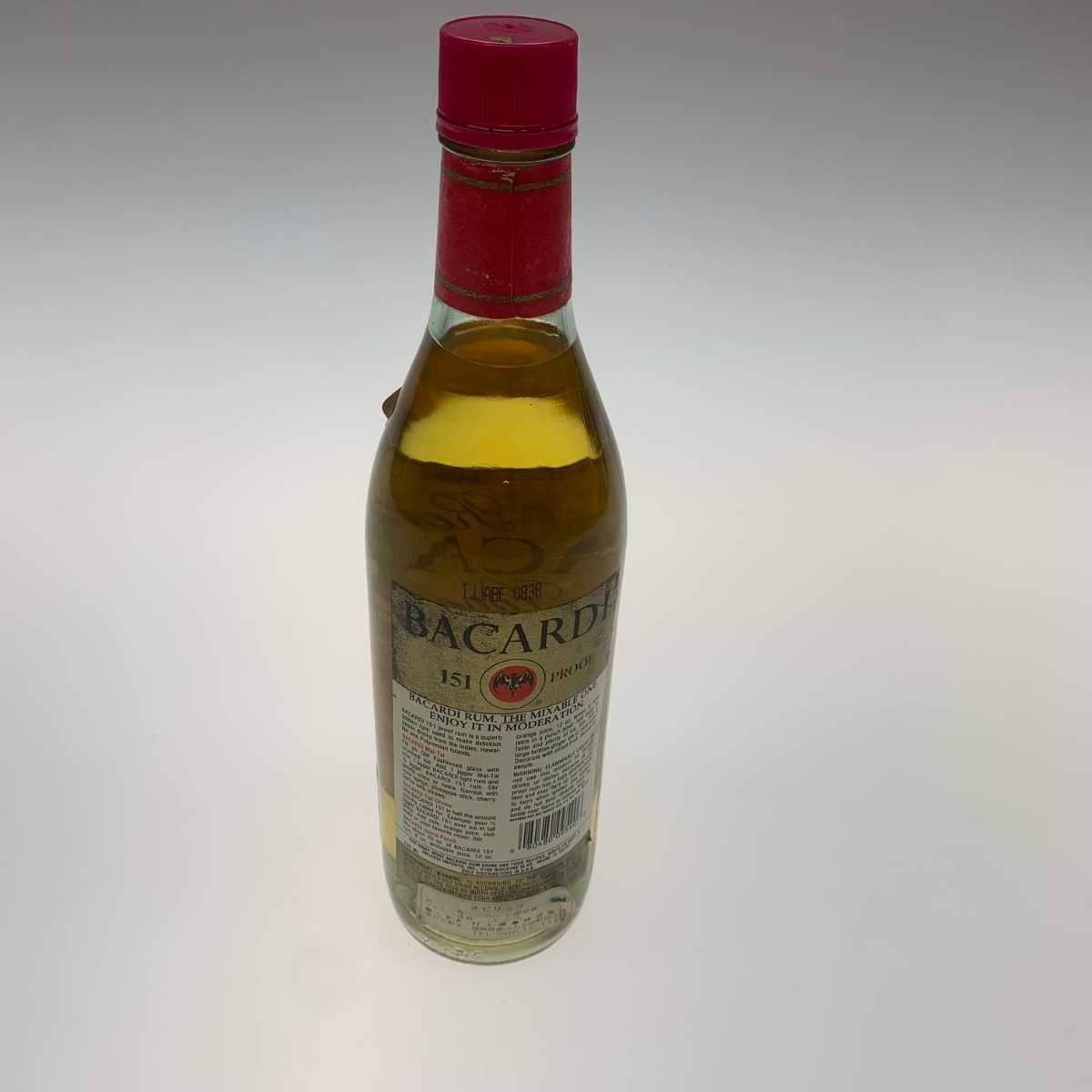 バカルディ 151 75.5度 旧ボトル 750ml 未開栓 - メルカリ