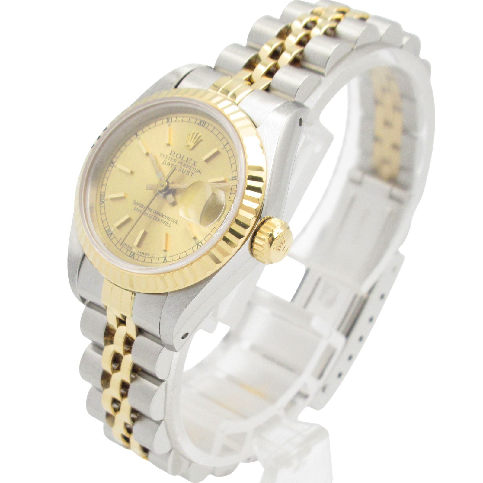 ロレックス ROLEX 腕時計 デイトジャスト L番 69173 CH/BA K18