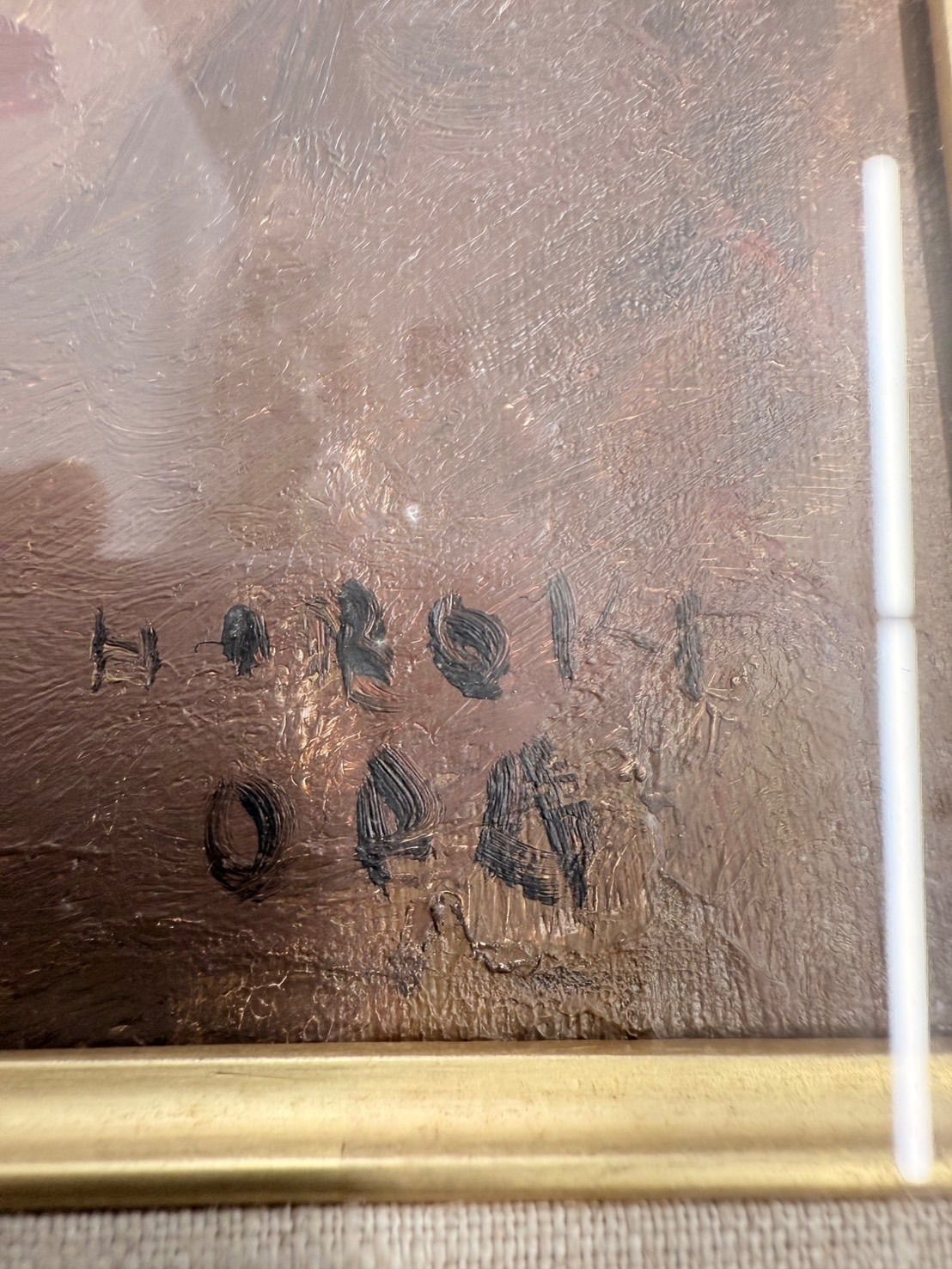 織田廣喜 織田広喜 タイトル不明 油彩 0号 直筆サイン 美術作品 額縁 人物 画三越百貨店画廊 R25J2 NEXPOTALLINN_EU