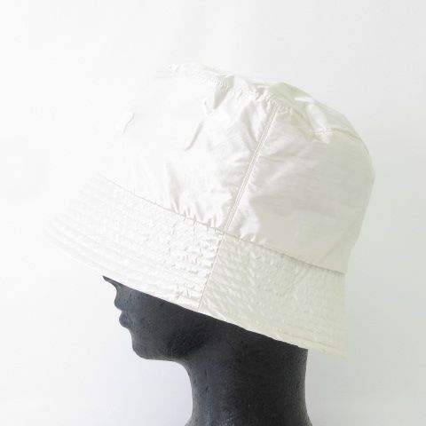 MONCLER ホワイト バケットハット M