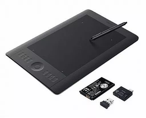  【中古】WindowsXP Intuos5 touch medium [PTH-650/K0] 液晶ペンタブレット本体