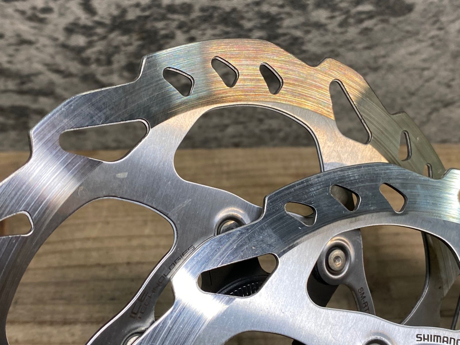 IS038 シマノ SHIMANO SM-RT70-S ディスクローター Φ160/160 2枚セット