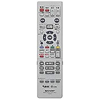シャープ 純正DVDレコーダー用リモコン 【部品番号：0046380160