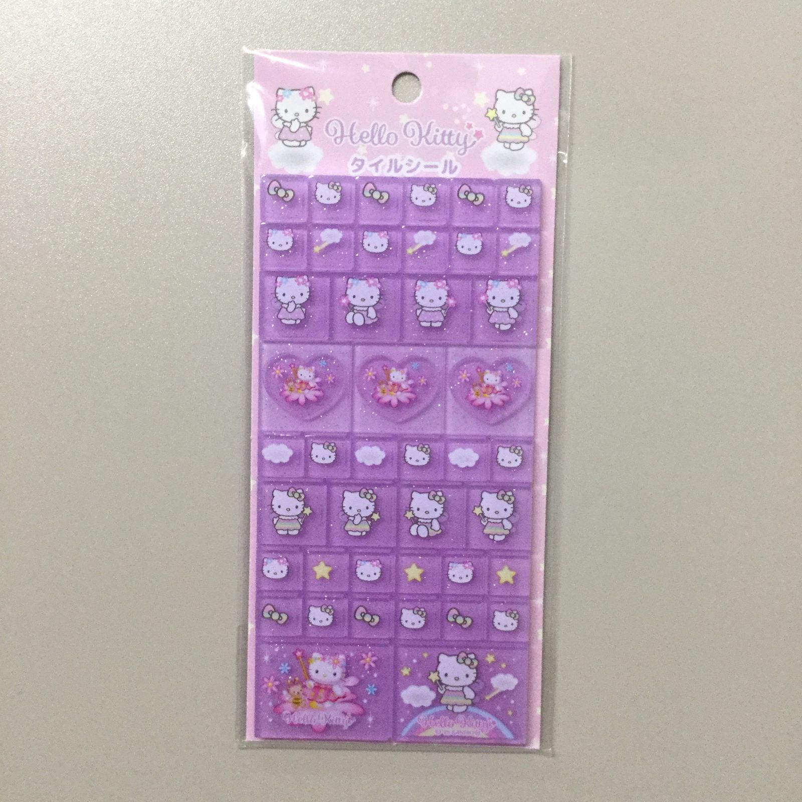 h112【新品・未使用品】ハローキティ タイルシール フェアリー