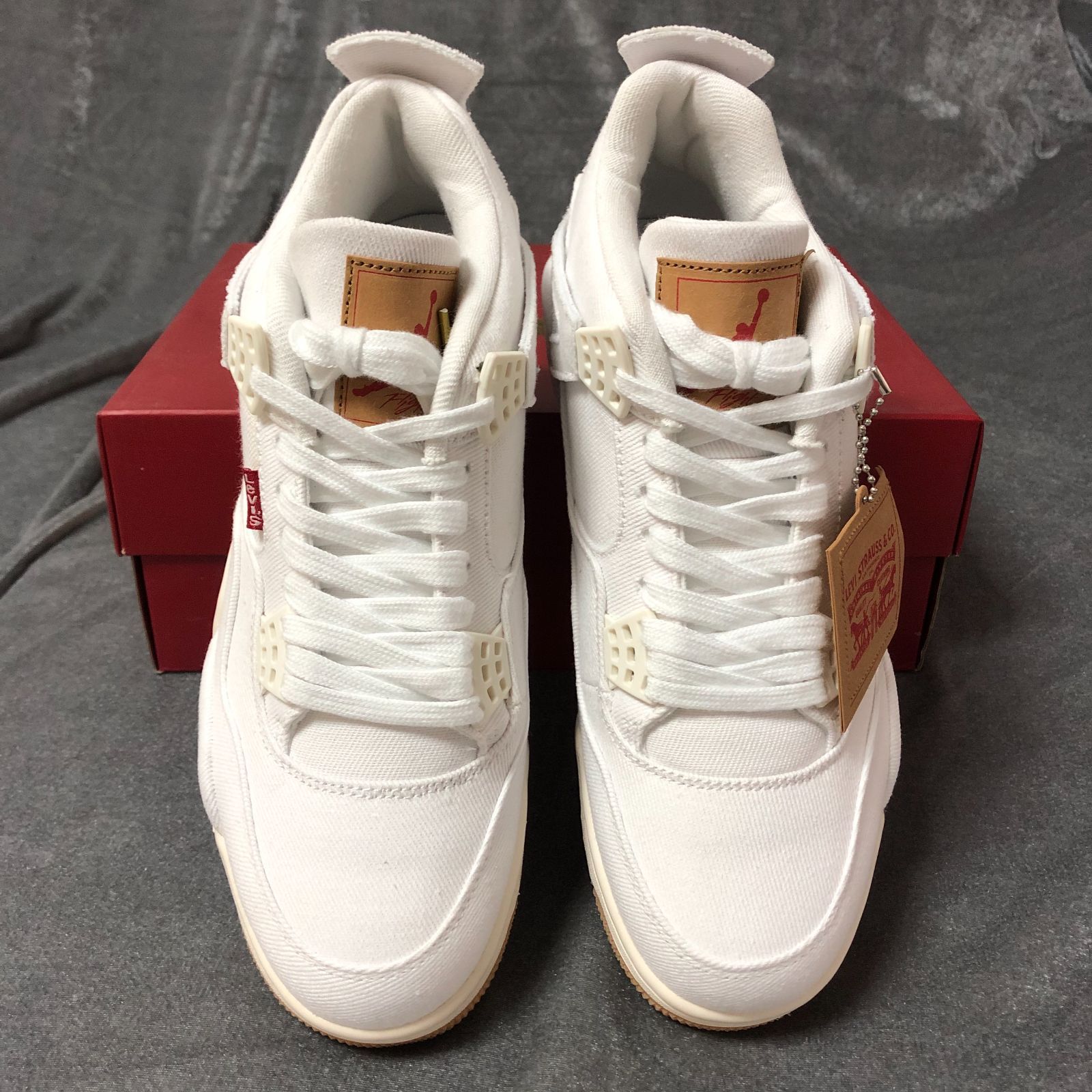 Jordan Air Jordan 4 levis white (levis tag) ジョーダン エア ジョーダン 4 リーバイス ホワイト ( リーバイスタグ) - メルカリ