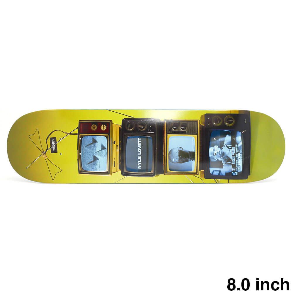 THEORIES DECK セオリーズ デッキ NYLE LOVETT CHANNEL 4 8.0 スケートボード スケボー