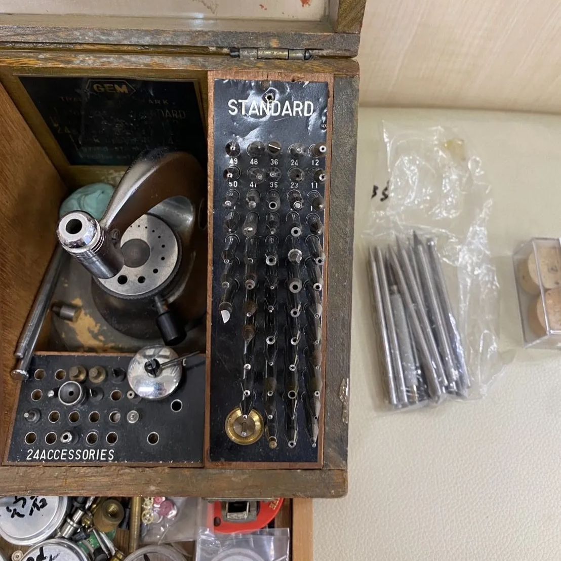 GEM スタッキングツール 時計用工具 ポンス台 時計 修理 工具