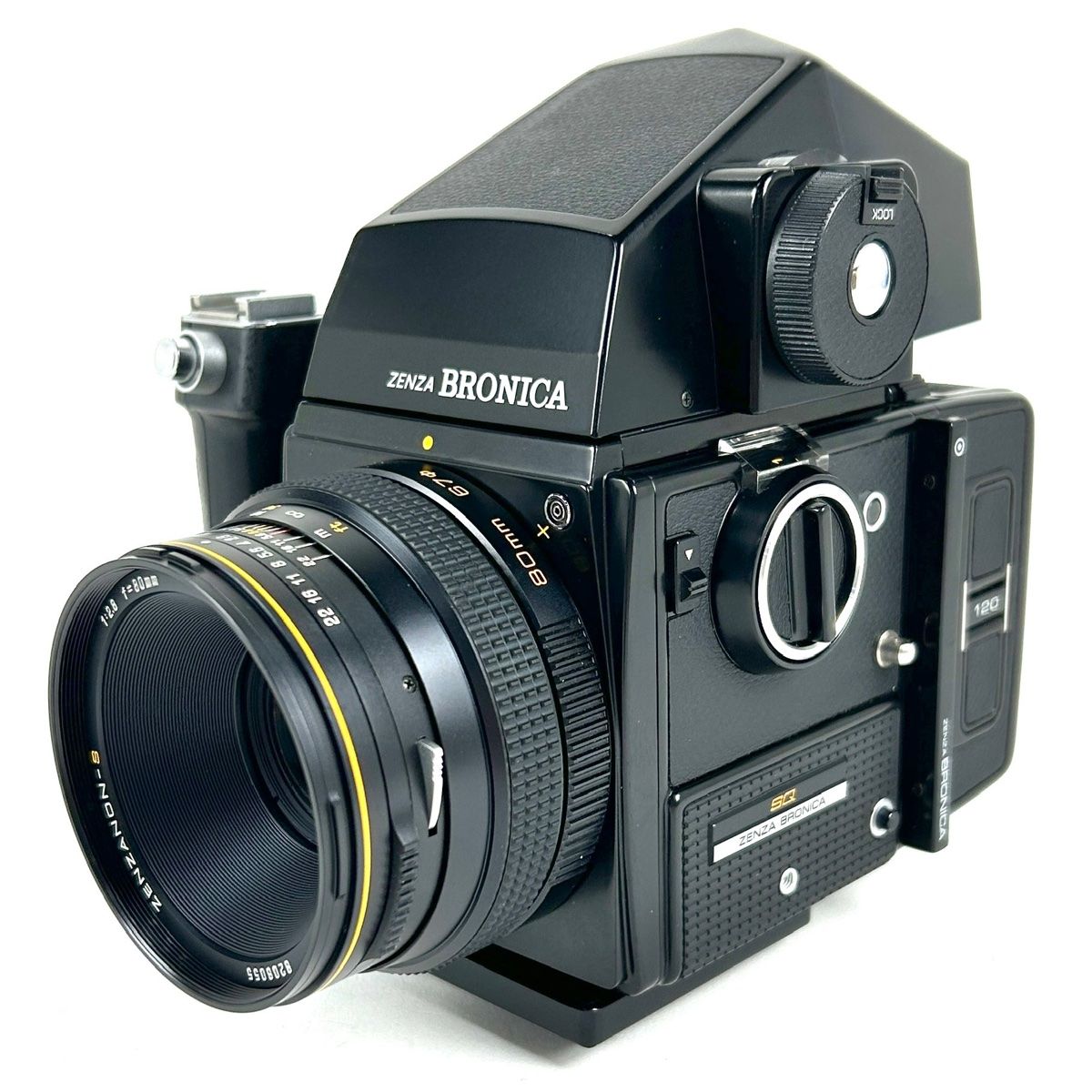 ゼンザブロニカ ZENZANON-S 80mm F2.8中判カメラ