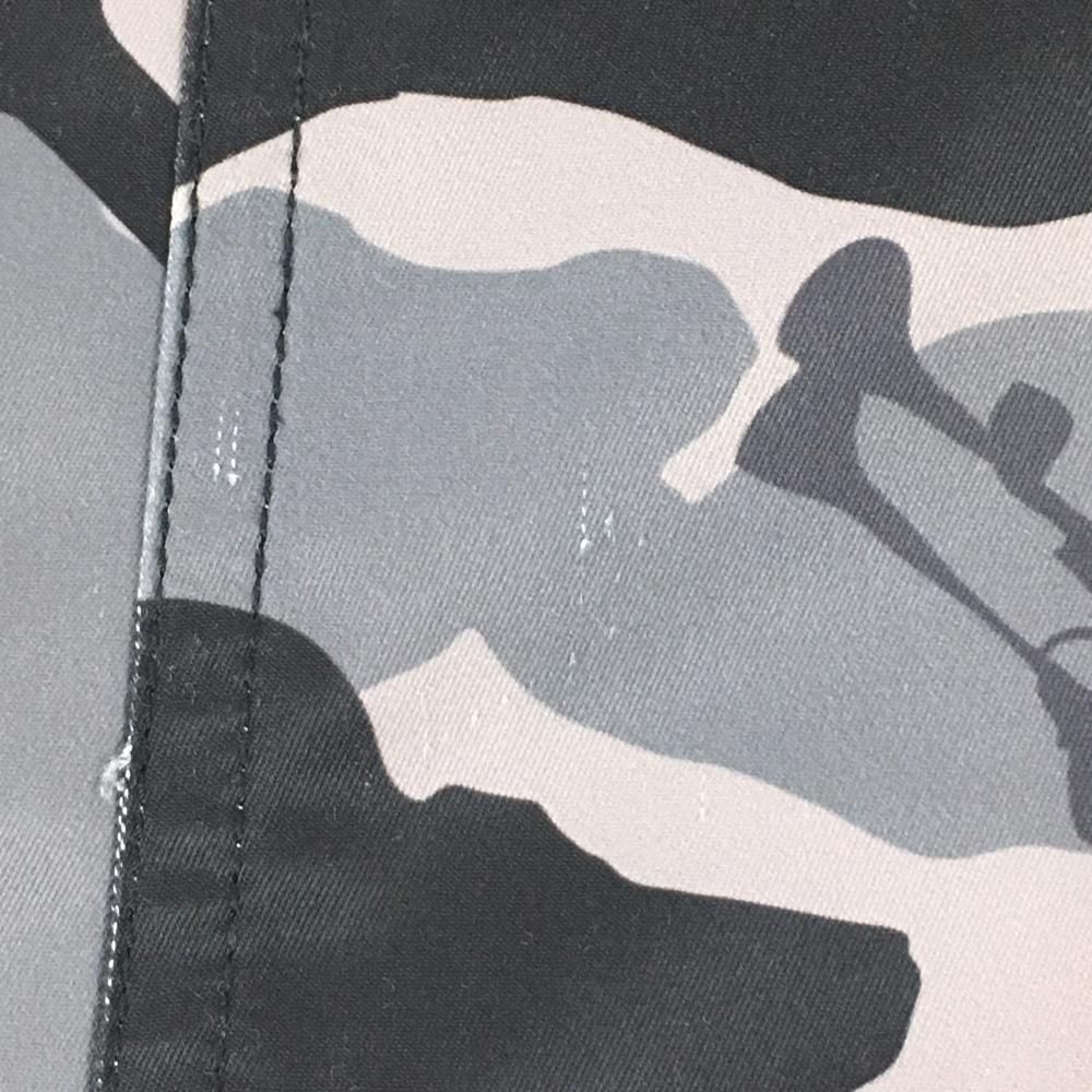 【美品】RUSSELLUNO ラッセルノ パンツ ブラック グレー 迷彩柄 ☆特価☆ラッセルノ パンツ グレー×黒 カモフラ 迷彩 メンズ 3(S