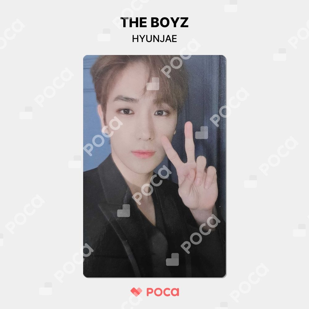 THE BOYZ ヒョンジェ カードお渡し会 トレカ THE BOYZドボイズハンニョンDelicious特典会 カードお渡し会