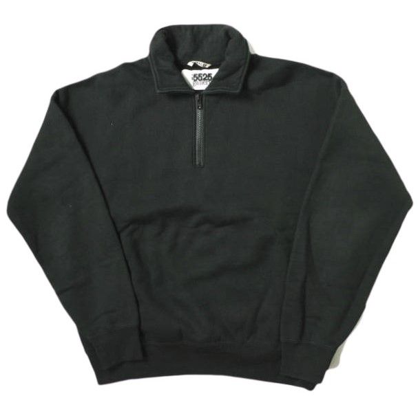 AURALEE x 5525gallery オーラリー 5525ギャラリー 別注 日本製 HALF ZIP SWEAT ハーフジップスウェット  A8AP04SP 3 ブラック トレーナー トップス g17039 - メルカリ