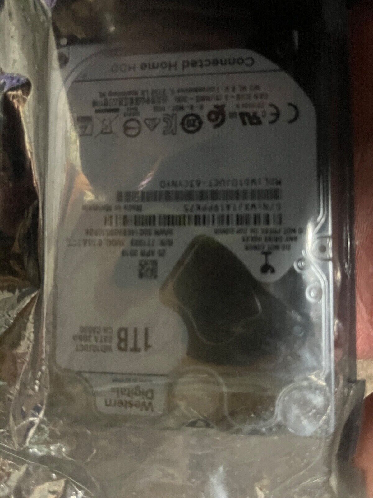 WesternDigital 2.5 WD10JUCT 1TB SATA HDD WD10JUCT-63CYNYO