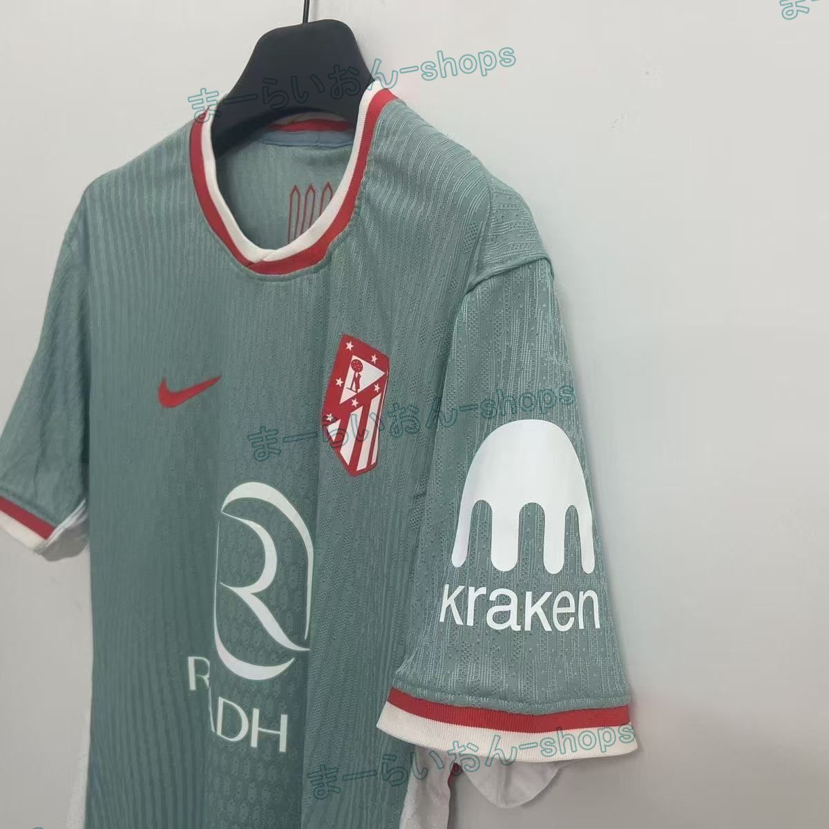 新品 24-25 アトレティコマドリー ホーム#19アルバレスサッカー