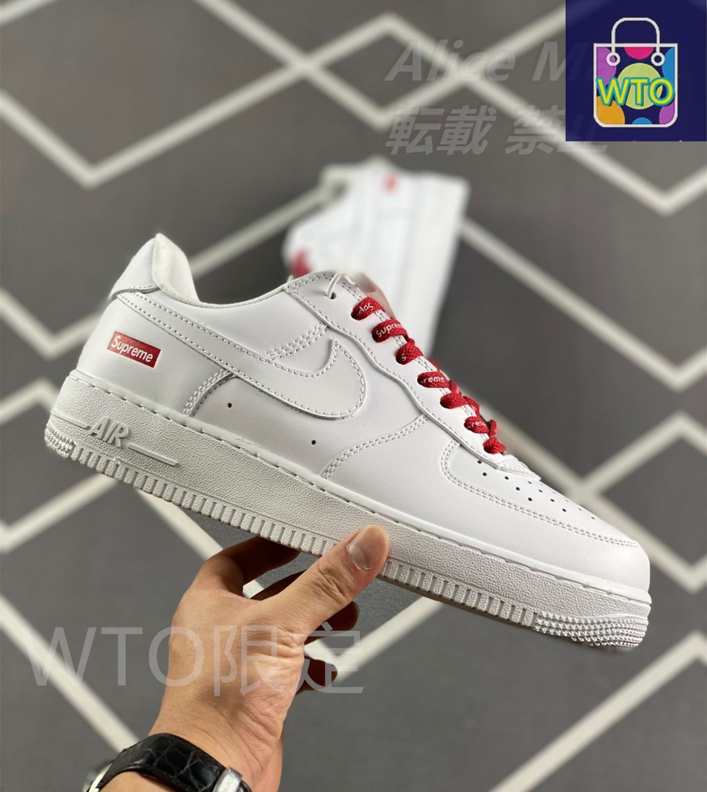 supreme nike スニーカー NIKE ナイキ エアフォース 1 ミッド シュプリーム スニーカー