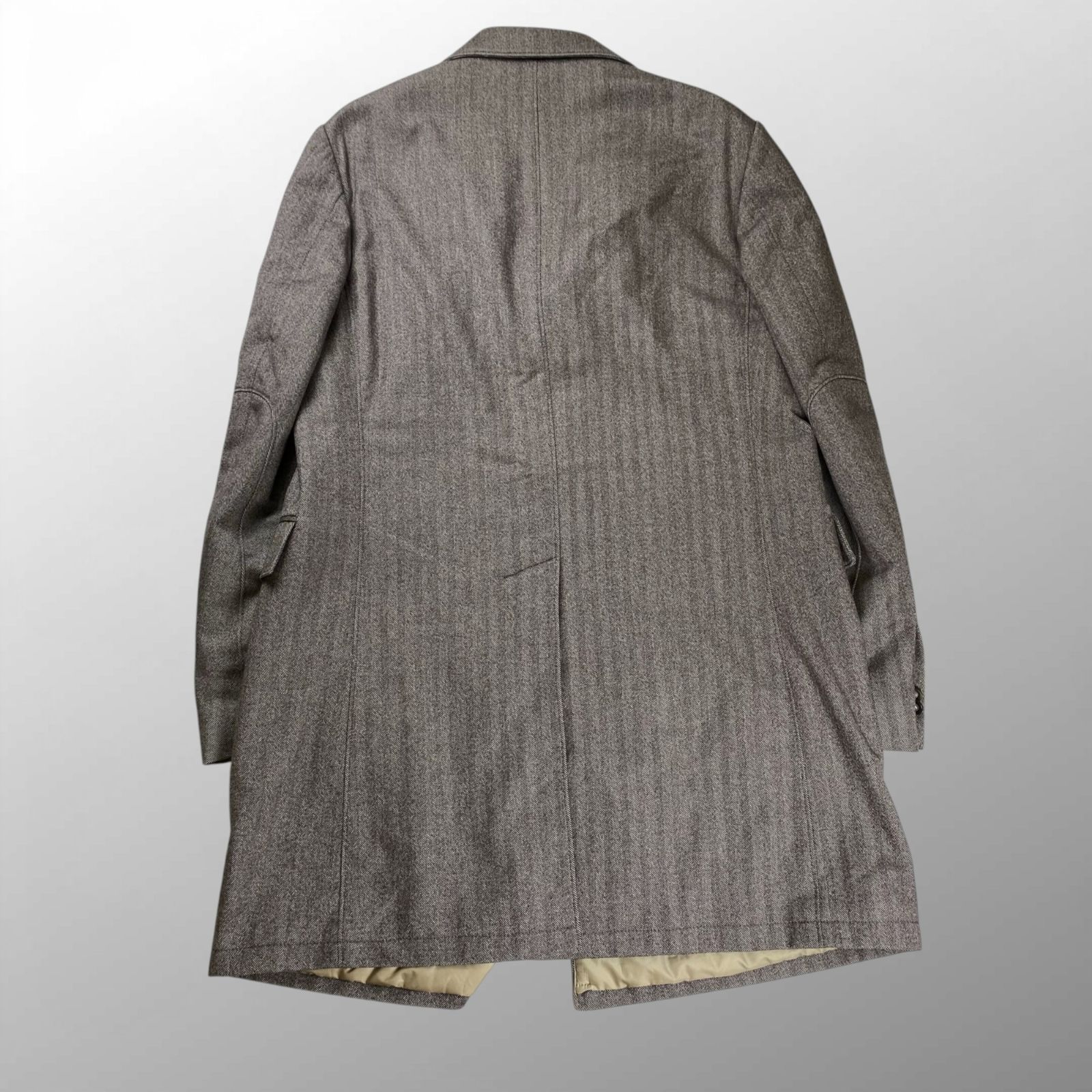 新品✨高級　定価19万円　ロベルトカルバーニ　カシミヤ100 ヘリンボーンコート CORNELIANI コルネリアーニ / カシミヤ混 IDコート ヘリンボーン
