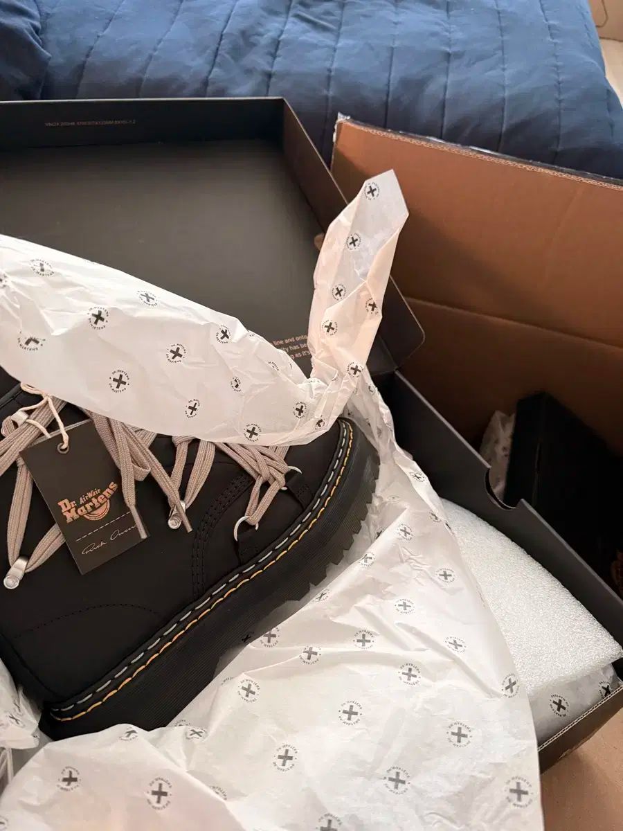 DR. MARTENS ドクターマーチン x RICK OWENS リックオウエンス ブラック ブーツ