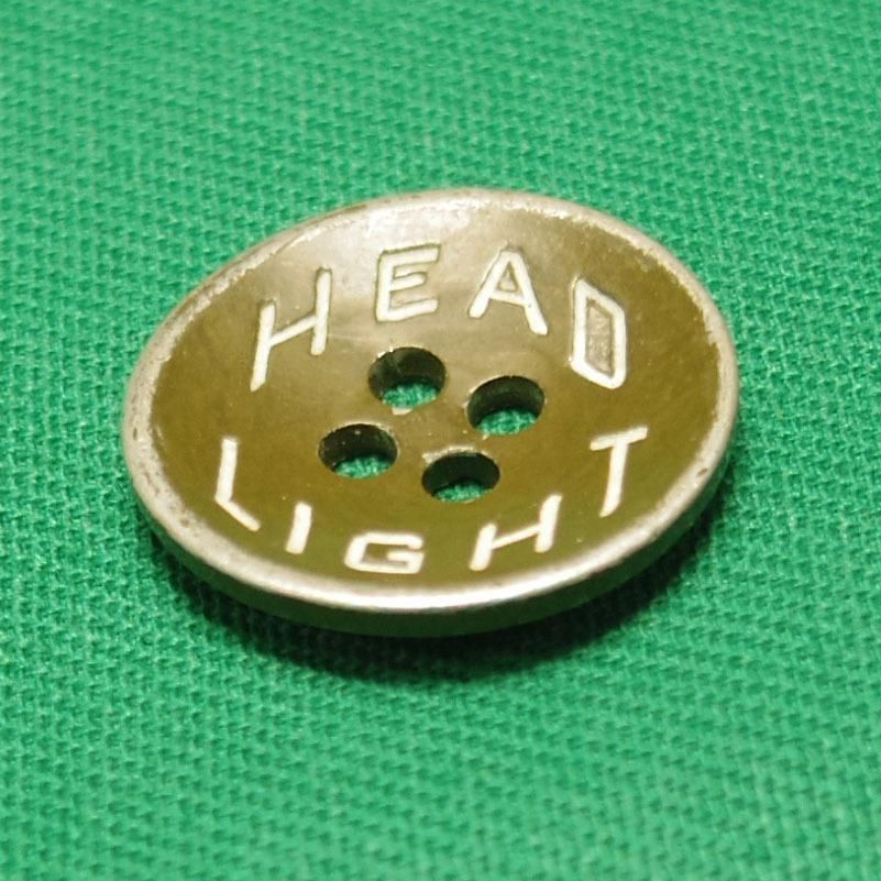 HEAD LIGHT ヘッドライト ヴィンテージ チェンジボタン アンティーク 雑貨 /bo82 - メルカリ