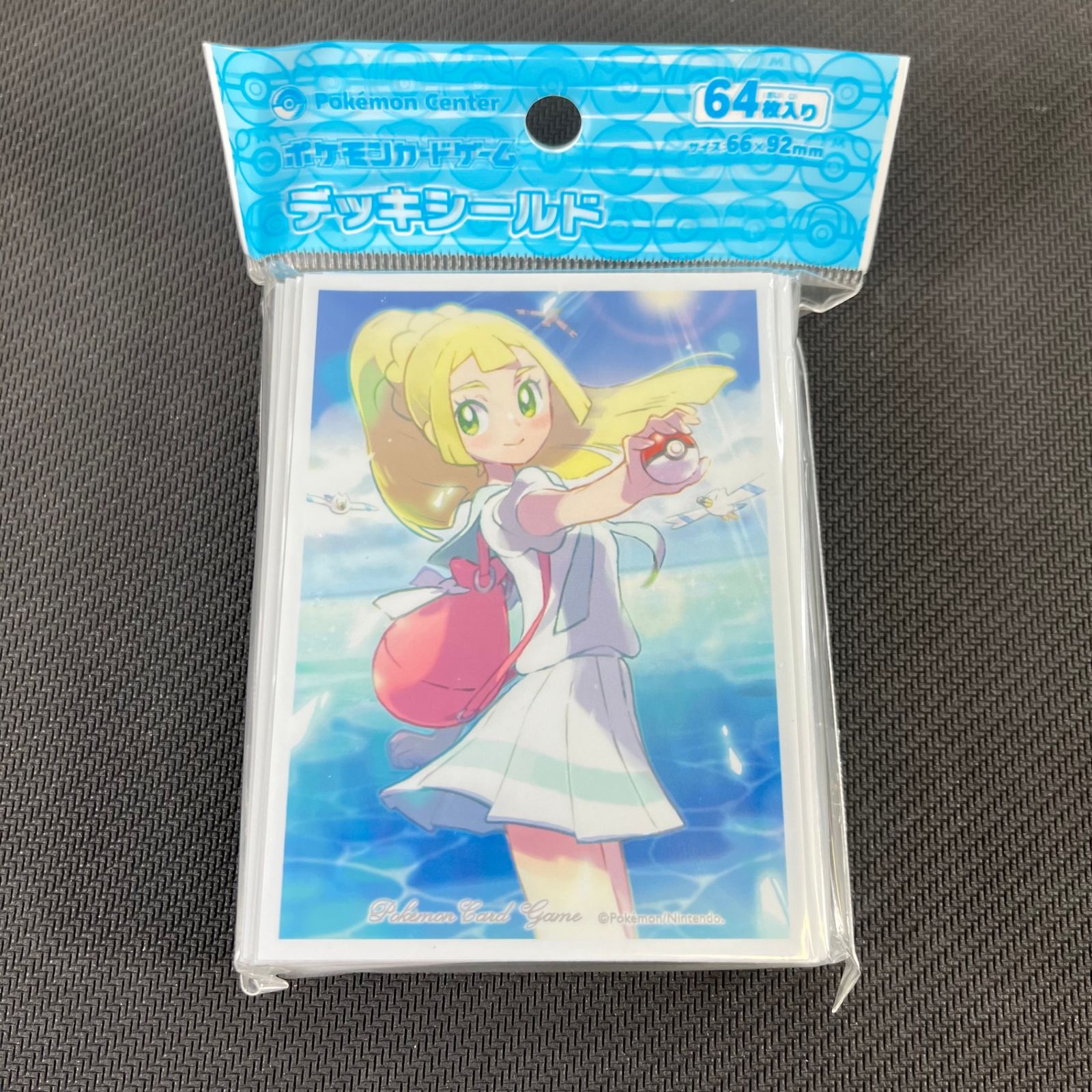 ポケカ デッキシールド スリーブ がんばリーリエ ポケモン