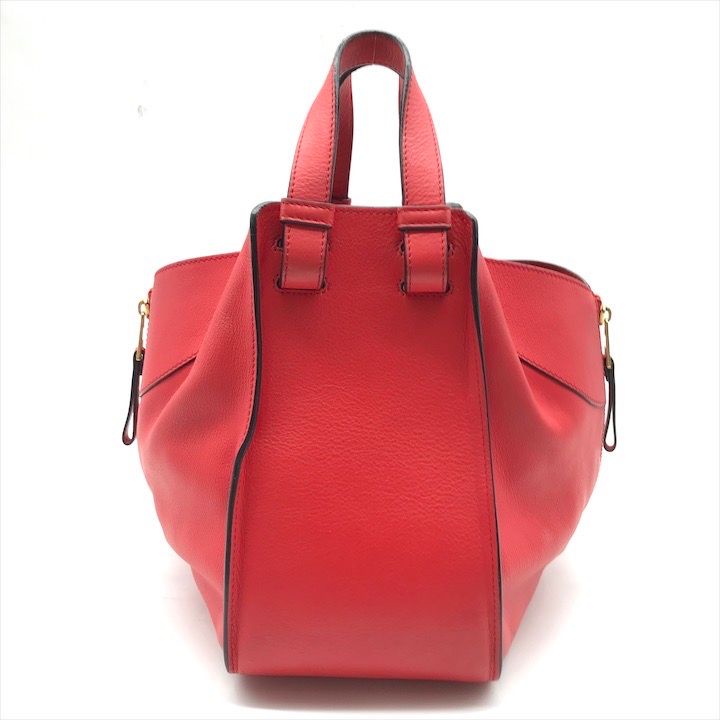 良品 LOEWE ロエベ ハンモック レザー 2WAY ハンド ショルダー バッグ  