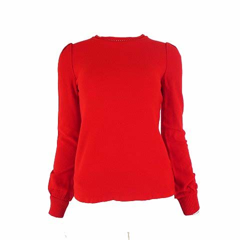 FOXEY - フォクシー ミントブルー 39887 パウダートップス パフスリーブカットソー 38 フォクシー FOXEY 19SS パウダートップス パフスリーブ カットソー