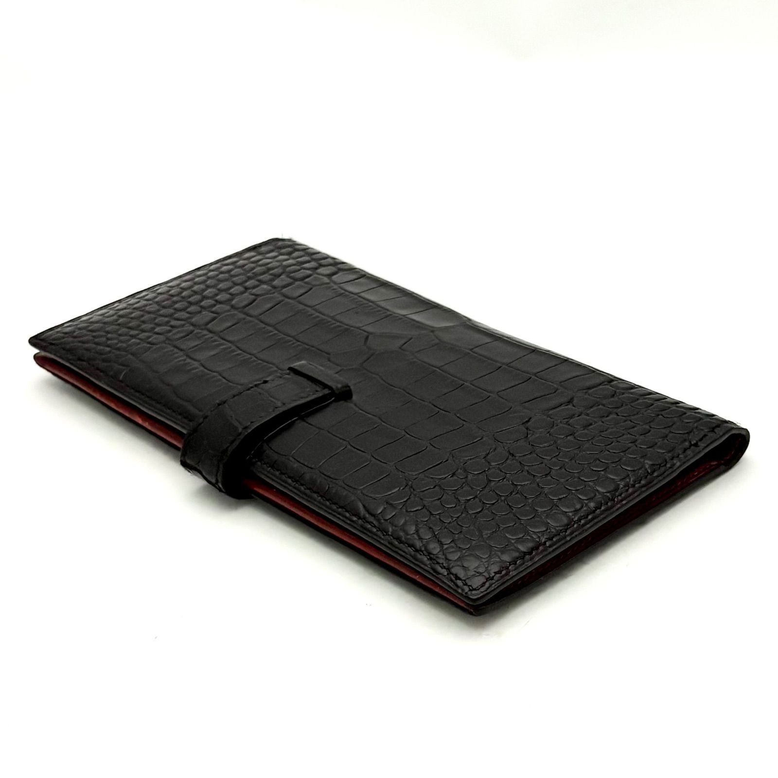 値下げ不可‼️早い者勝ち【リザードブラック艶アリ】エルメスアザップ