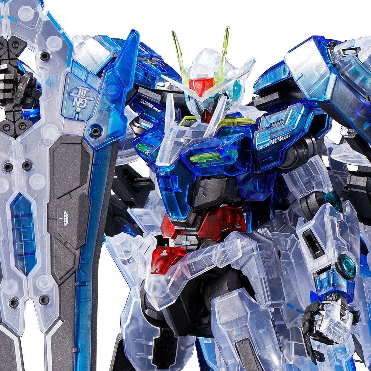 数量 ダブルオーザンライザー クリア 1|100 ＭＧ バンダイ BANDAI