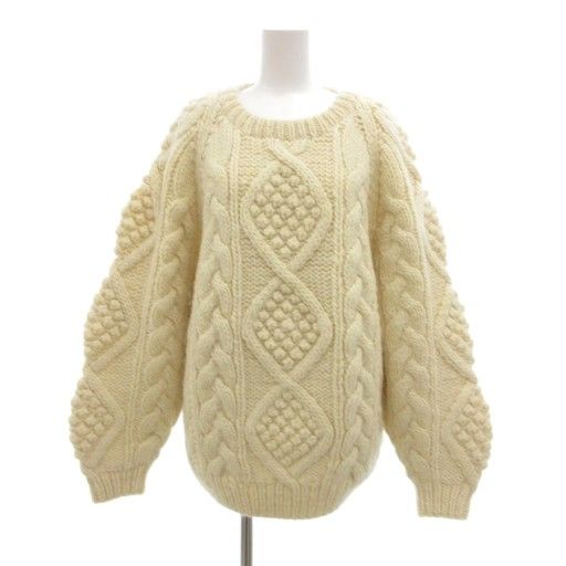 セブンアイランド SEVEN ISLANDS 肉厚ニット セーター ケーブル