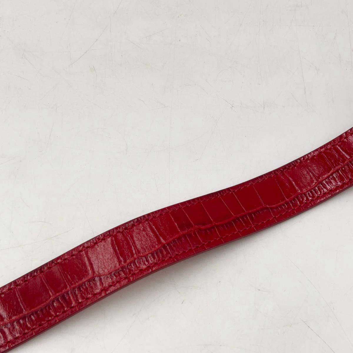 【中古・未使用品】NOEL ASMAR ノエルアスマール Chrome ベルト レッド レディース 乗馬 馬術 未使用】NOEL ASMAR ノエルアスマール Chrome ベルト レッド