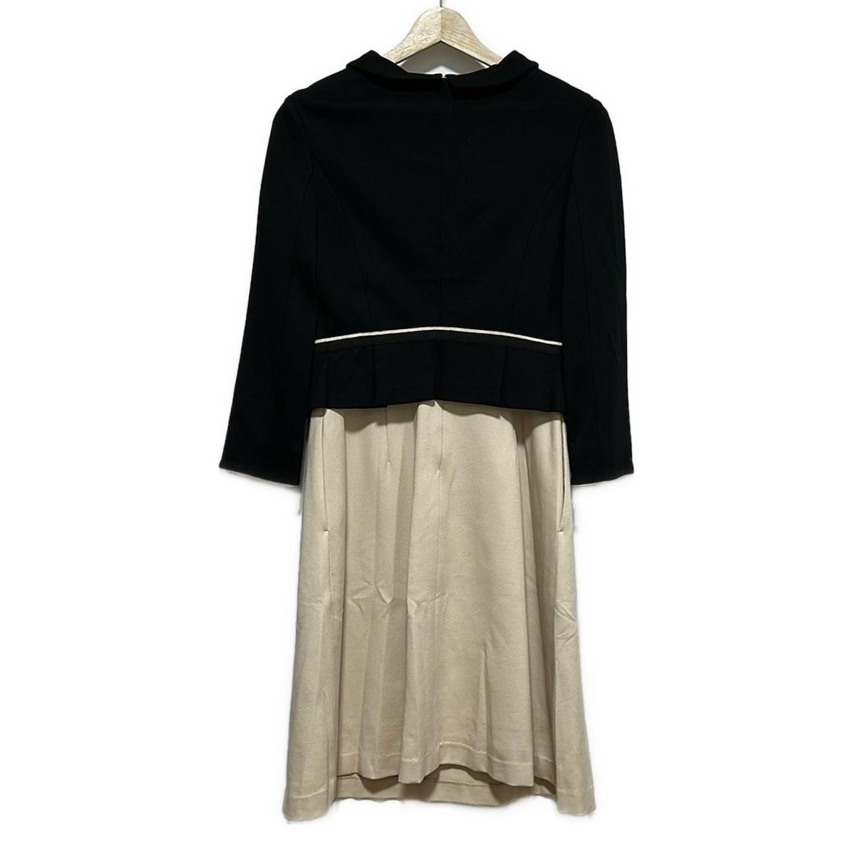 TOCCA トッカ ワンピーススーツ レディース - アイボリー×黒 リボン