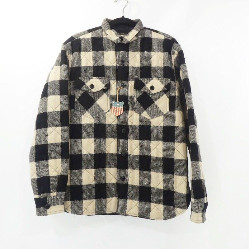 Ron Herman RRL Quilting Shirt Jacket L RRL RonHerman Quilting