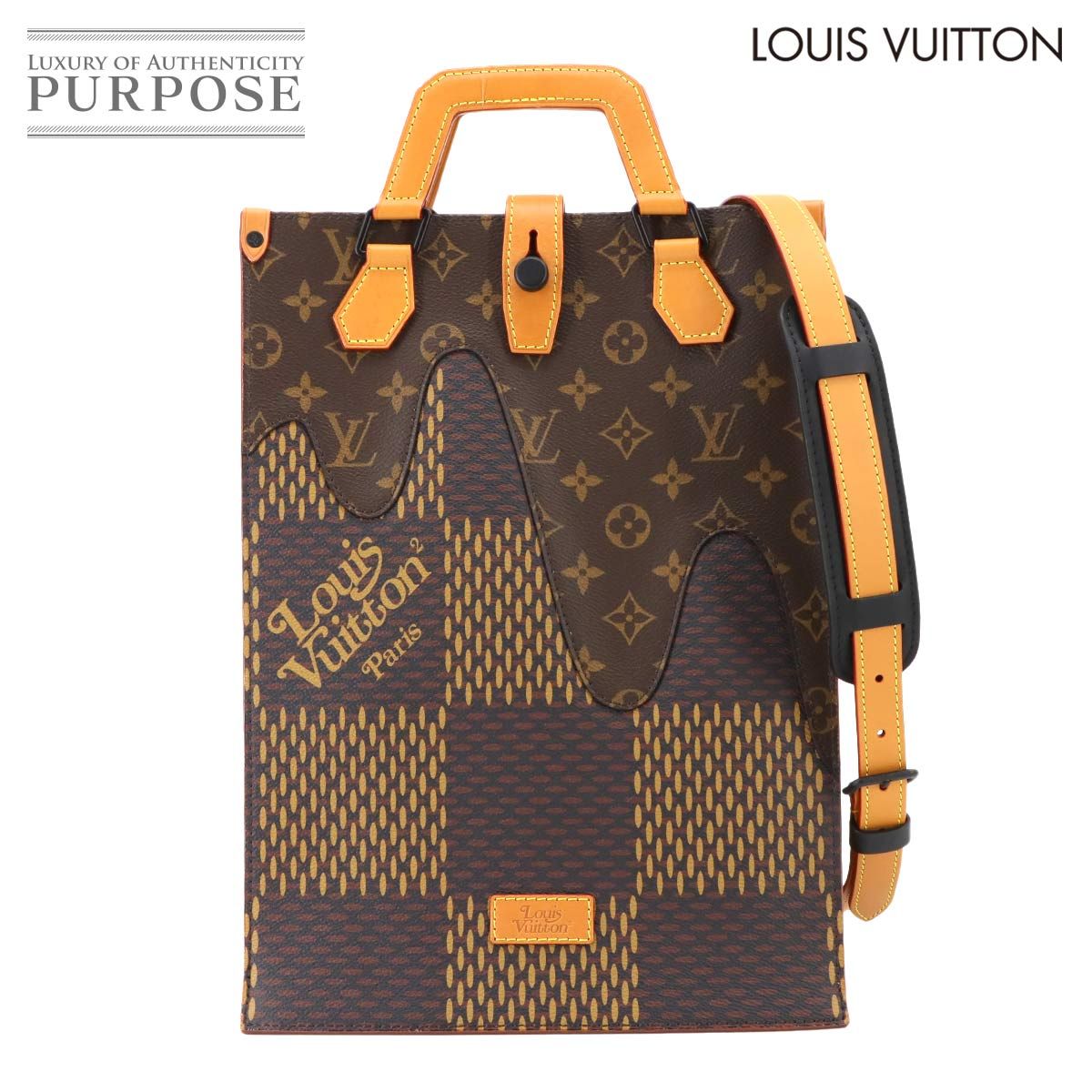 新品同様 ルイ ヴィトン LOUIS VUITTON ジャイアント ダミエ