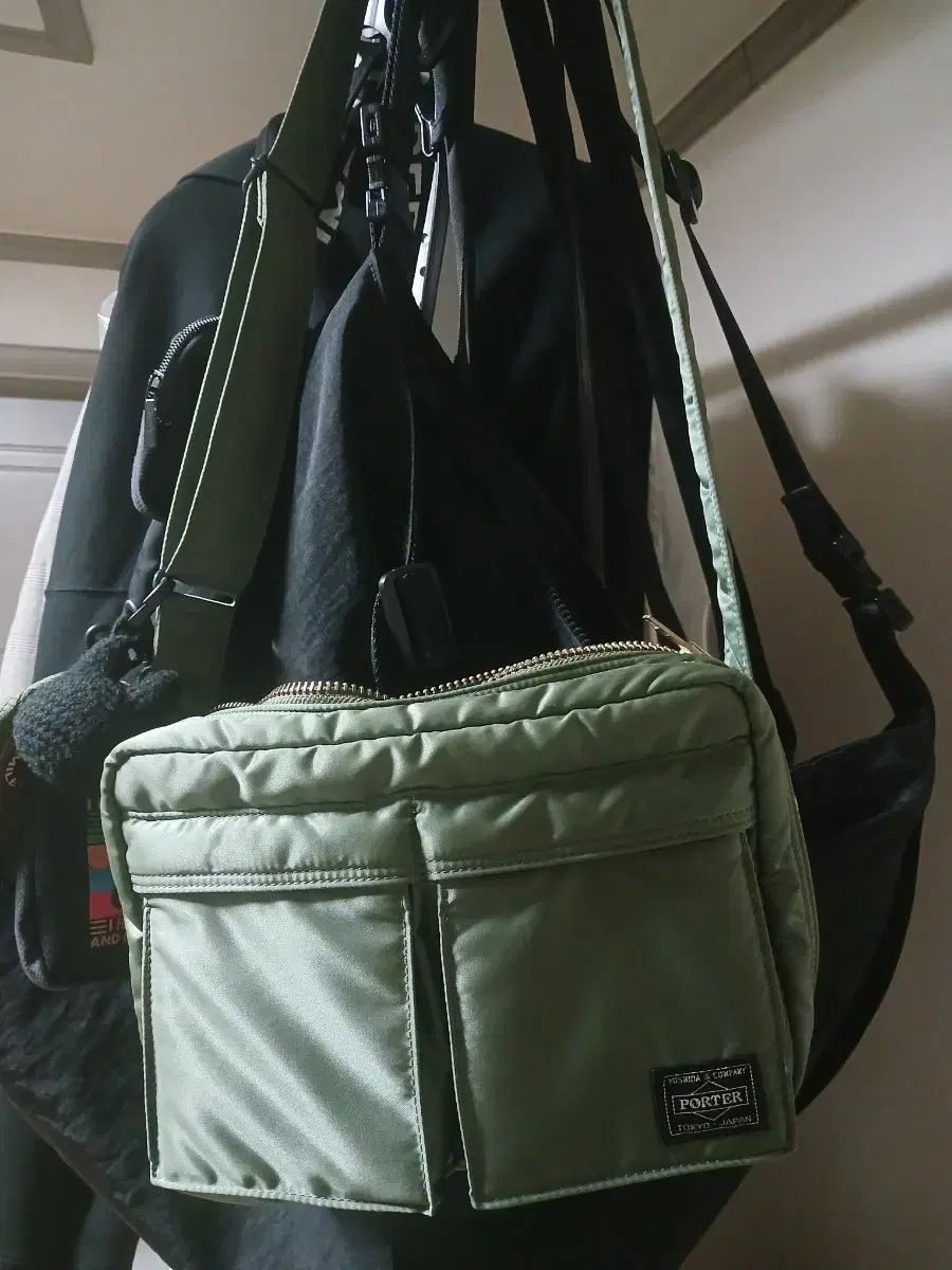 PORTER ポーターミニ ボストンバッグ タンカー ナイロン カーキ PORTER