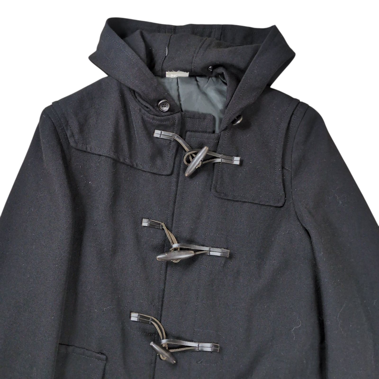 COMME des GARCONS HOMME PLUS 2015AW 儀式期 Wool Spiral Duffel Coat 