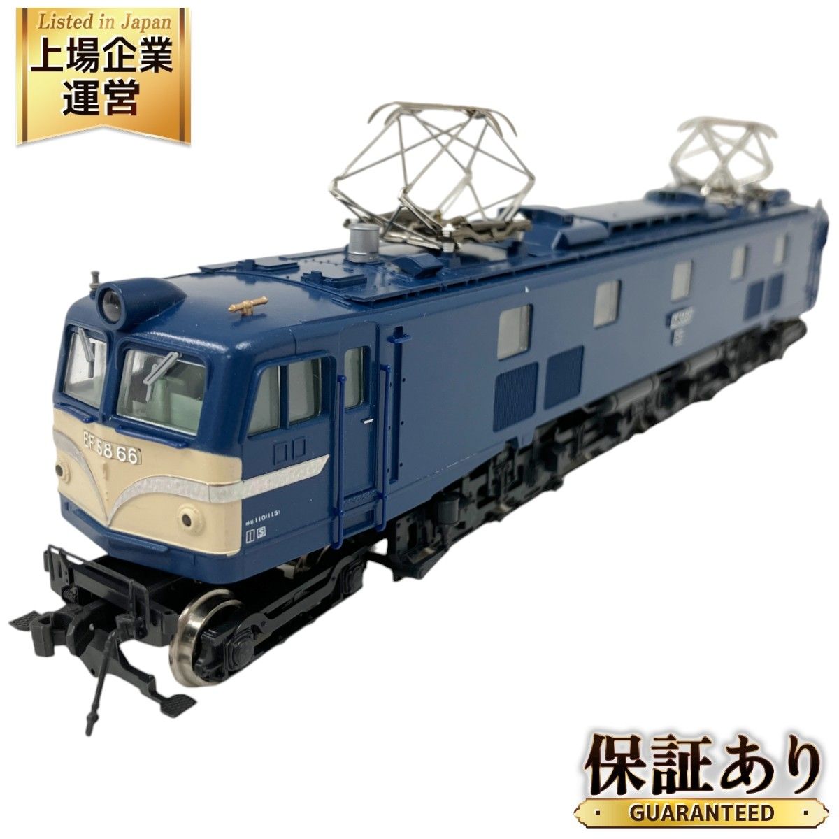 KATO 1-301 国鉄 EF58形 電気機関車 ブルー 大窓 鉄道模型 HOゲージ 中古 O9269148 - メルカリ