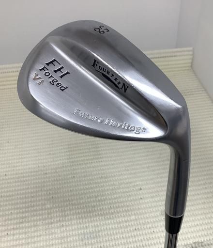 フォーティーン FH Forged V1 ニッケルクロムメッキ 58° ウェッジ WG 純正特注シャフト フレックスその他 メンズ 男性用 右利き 右用 Cランク ゴルフクラブ