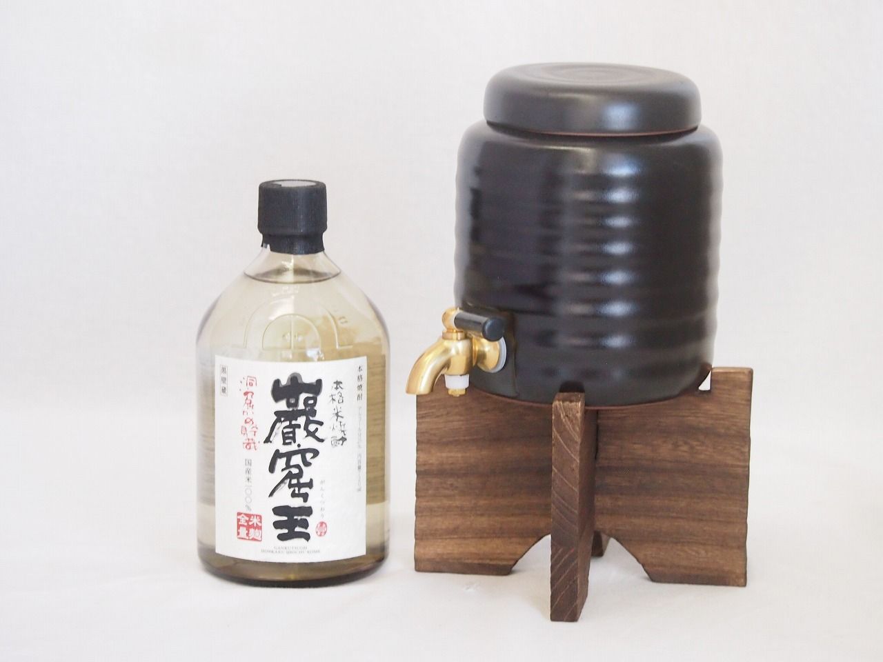 本格焼酎サーバー1000cc(18cm×24cm 1kg)セット本格米焼酎 洞窟