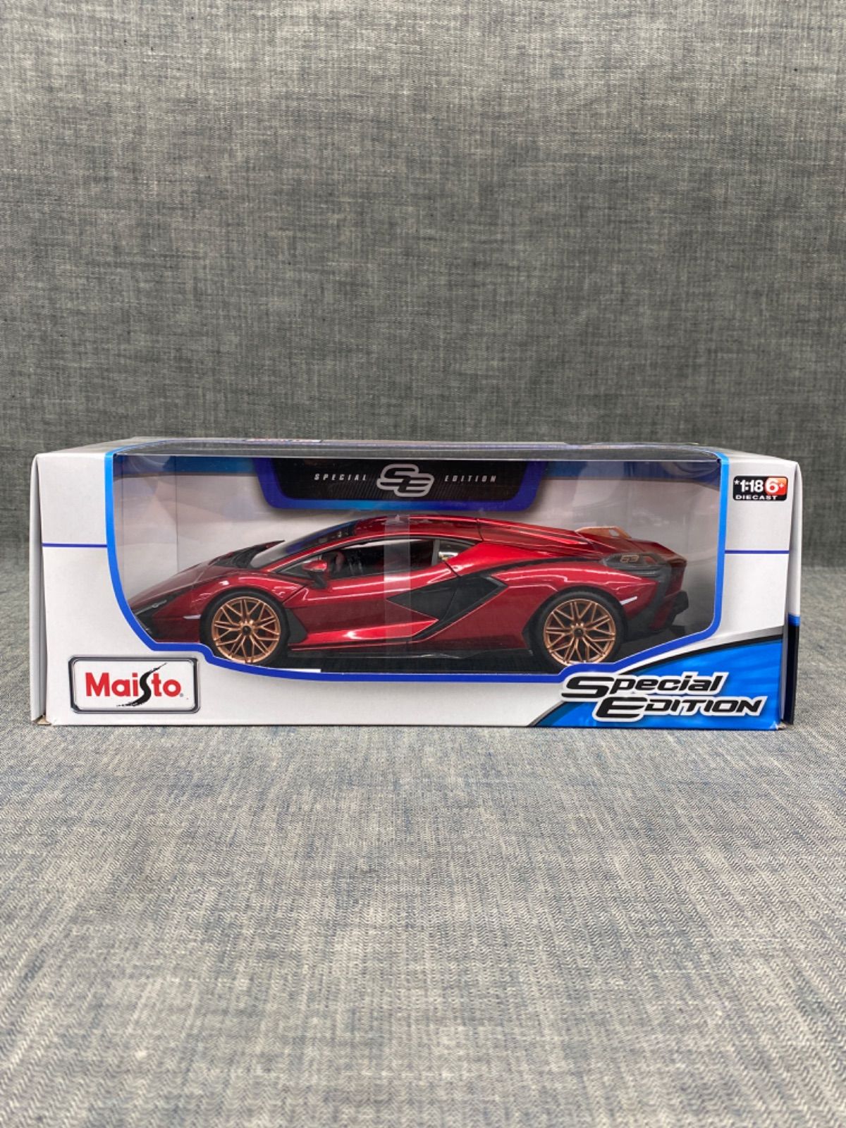 Q YG24062163 Maisto 1/18 Special EDITION Lamborghini sian FKP 37