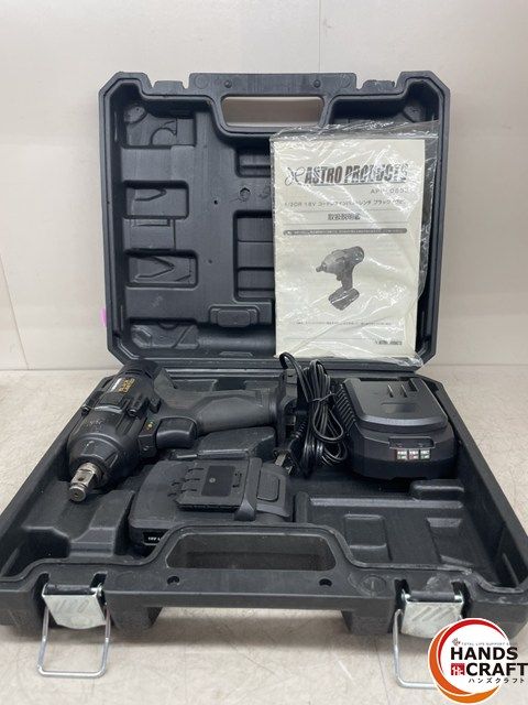 ♪♪ アストロプロダクツ 充電式インパクトレンチ AP050832 バッテリー1個 充電器 品