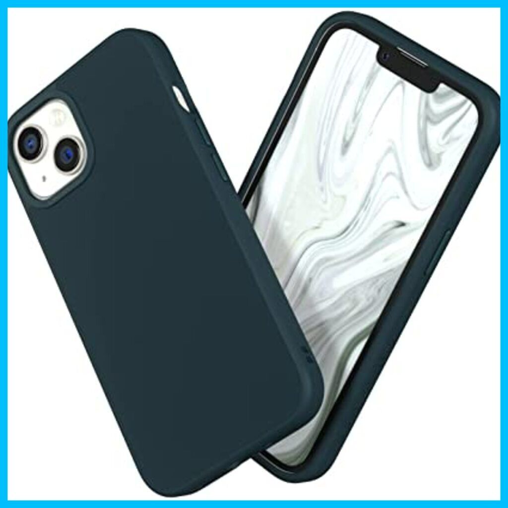 iPhone 13] SolidSuit ケース 耐衝 衝撃吸収 傷 指紋 防止 薄型 軽量 ダークグリーン 色: iPhone 13  ダークグリーン