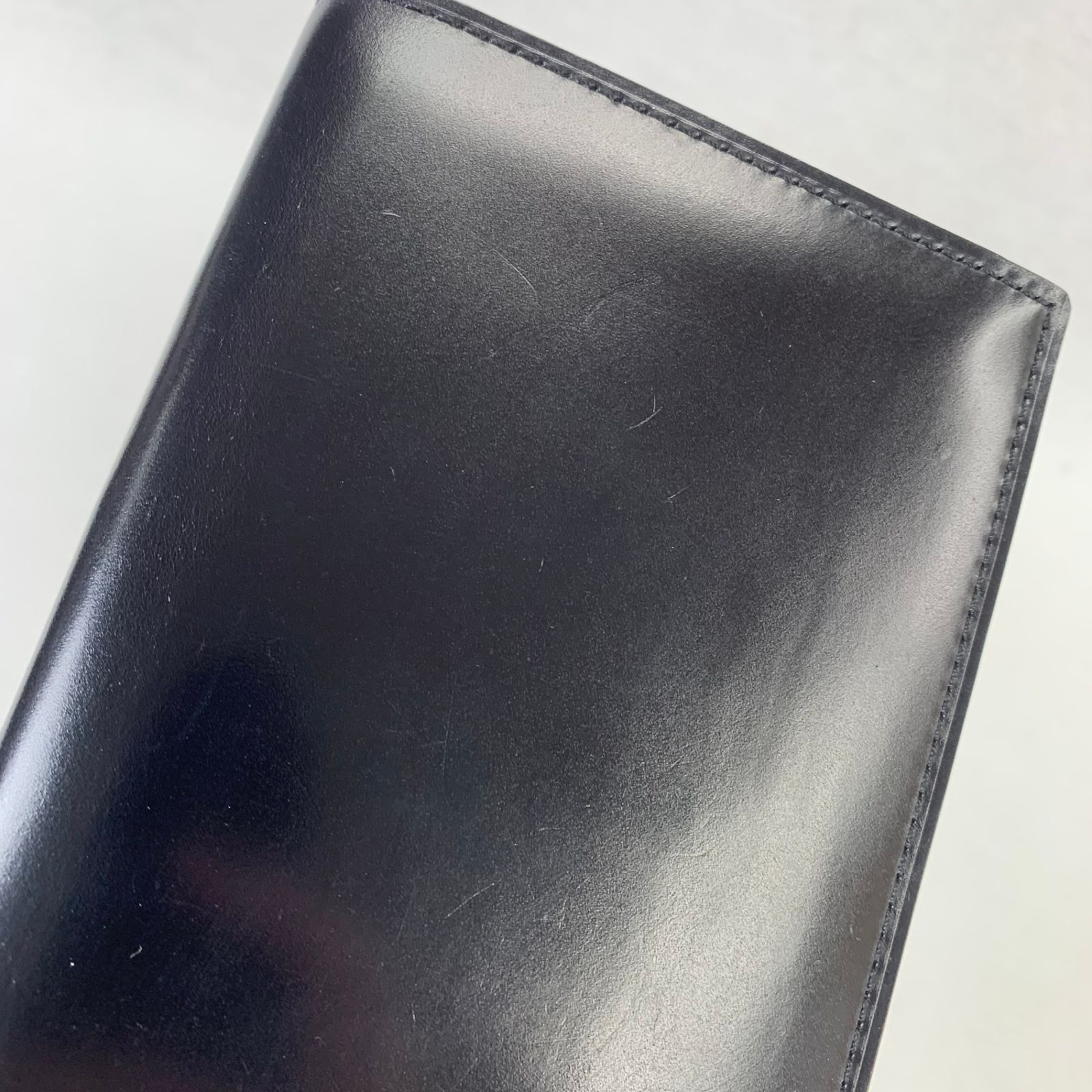 GANZO ガンゾ 黒 コードバン 長財布 札入れ 箱付き ギャランティ付  