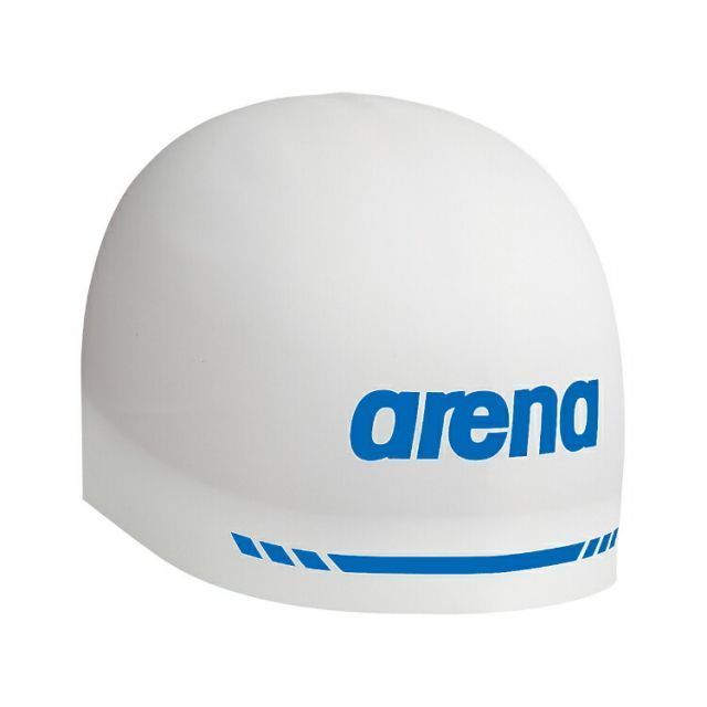 arena アリーナ アクアフォース3Dキャップ レーシングシリコーンキャップ ソフトタイプ、FINA承認 ホワイト Lサイズ ARN-3410 WHT | スポーツ スポーツ用品 水泳 スイミング スイマー 水着 スイムウ