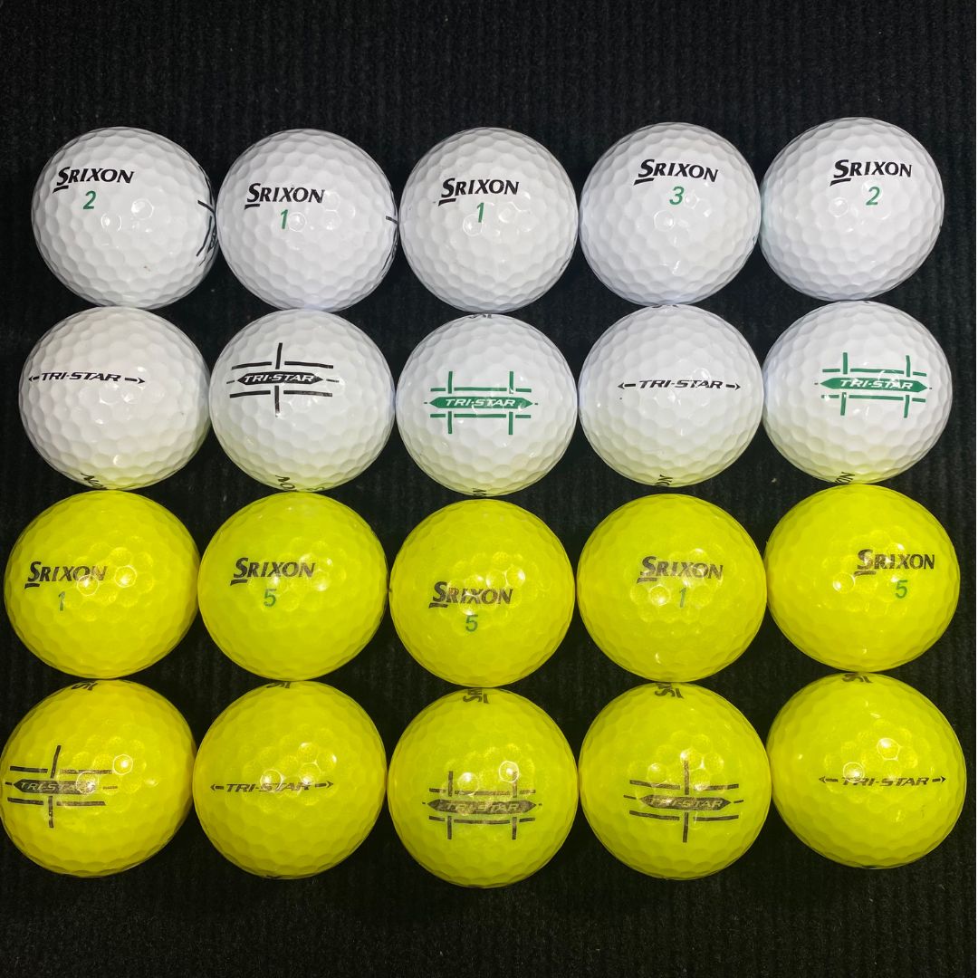 SRIXON TRI-STAR ボール　イエロー　3箱セット ダンロップ(スリクソン) ゴルフボール SRIXON TRI-STAR