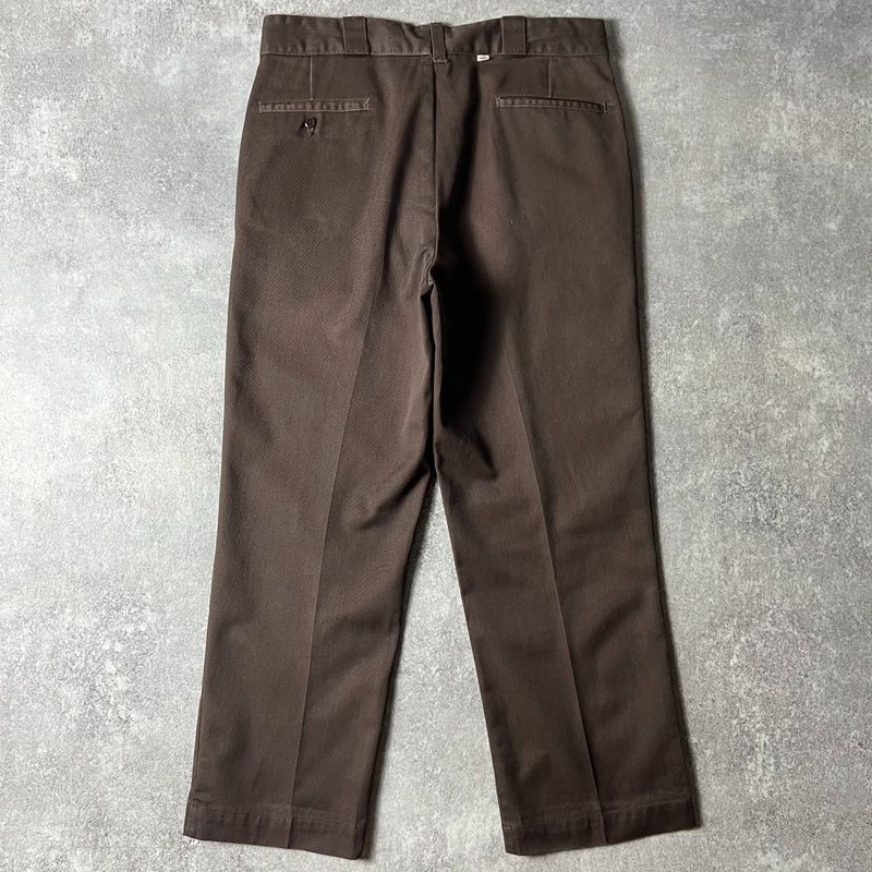 80s 90s USA製 Dickies 874 ワークパンツ チノ ブラウン 80s USA製 Dickies 874 チノ ワーク パンツ 36 29 / 80年代 アメリカ製